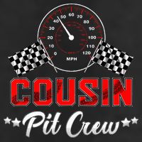 Cousin Racing Car Birthday Party Family Matching Pit Crew 25L Jumbo Tote