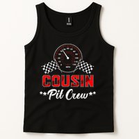 Cousin Racing Car Birthday Party Family Matching Pit Crew Tank Top
