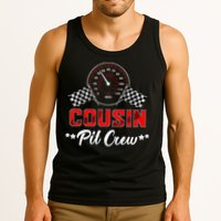 Cousin Racing Car Birthday Party Family Matching Pit Crew Tank Top
