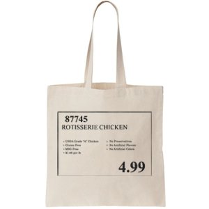 Costco Rotisserie Chicken Tote Bag