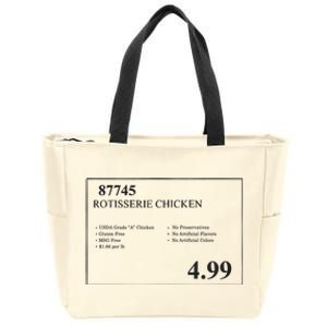 Costco Rotisserie Chicken Zip Tote Bag