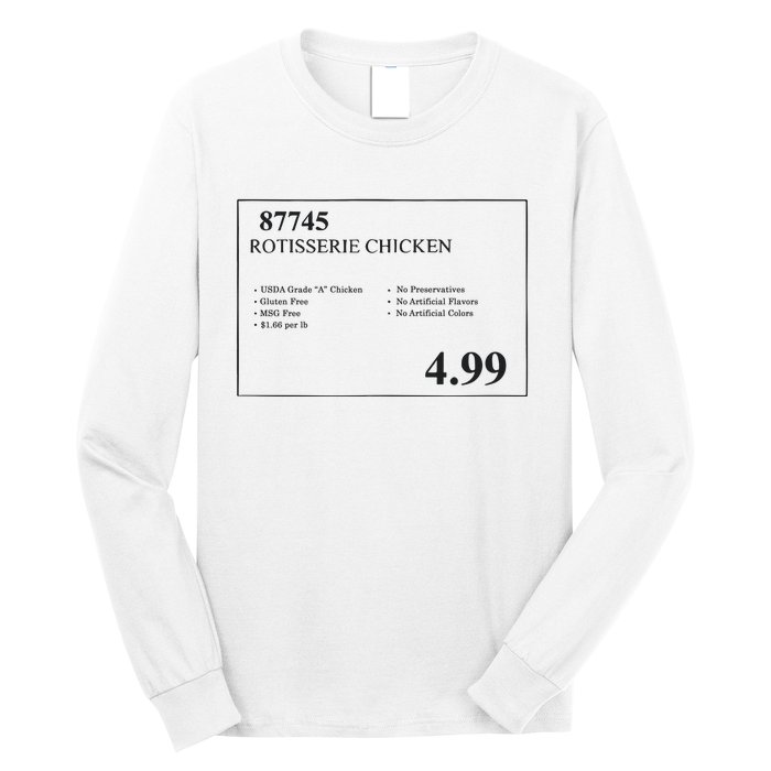 Costco Rotisserie Chicken Long Sleeve Shirt