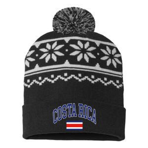 Costa Rica USA-Made Snowflake Beanie