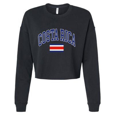 Costa Rica Cropped Pullover Crew
