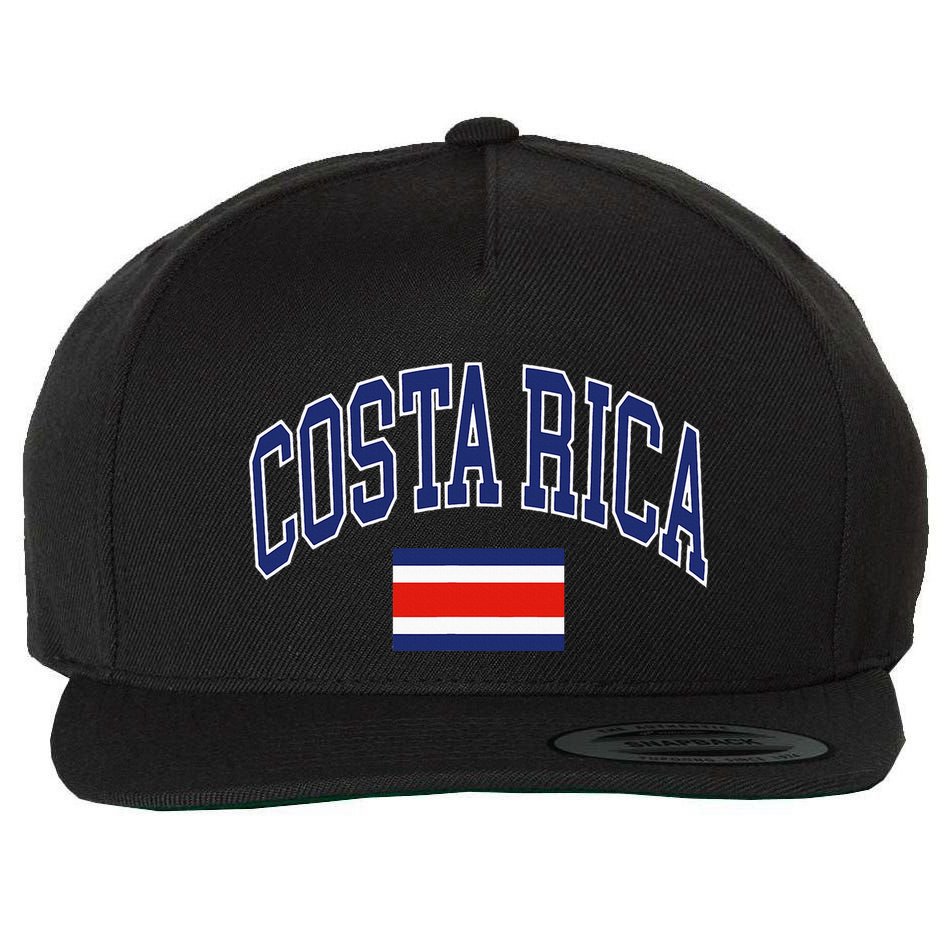 Costa Rica Wool Snapback Cap