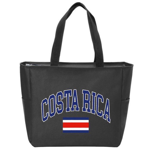 Costa Rica Zip Tote Bag