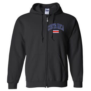 Costa Rica Full Zip Hoodie