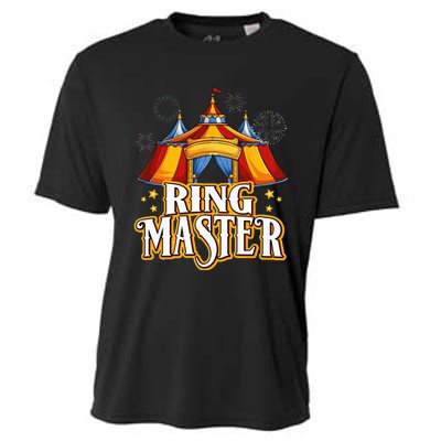 Circus Ringmaster Carnival Crew Party Lovers Cooling Performance Crew T-Shirt