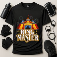 Circus Ringmaster Carnival Crew Party Lovers Cooling Performance Crew T-Shirt