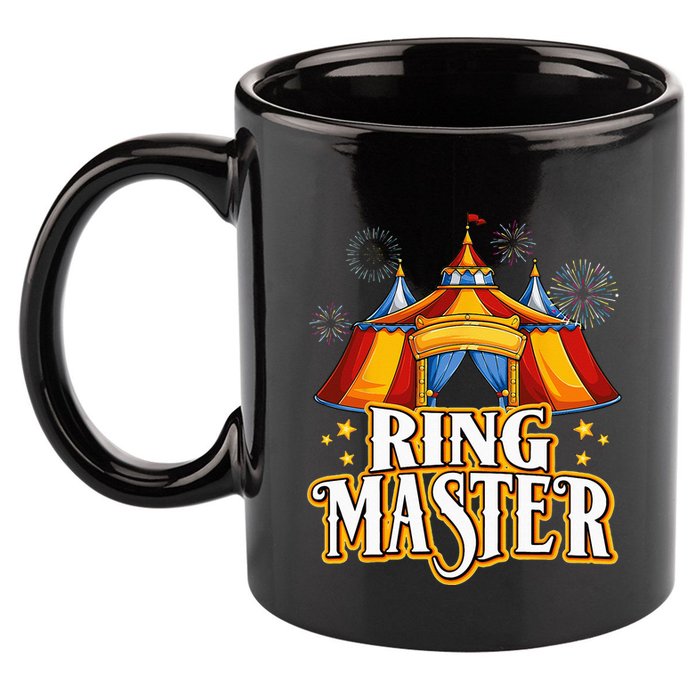 Circus Ringmaster Carnival Crew Party Lovers 11oz C Handle Ceramic Mug