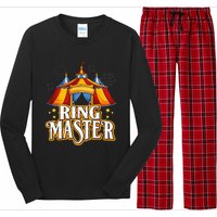 Circus Ringmaster Carnival Crew Party Lovers Long Sleeve Pajama Set