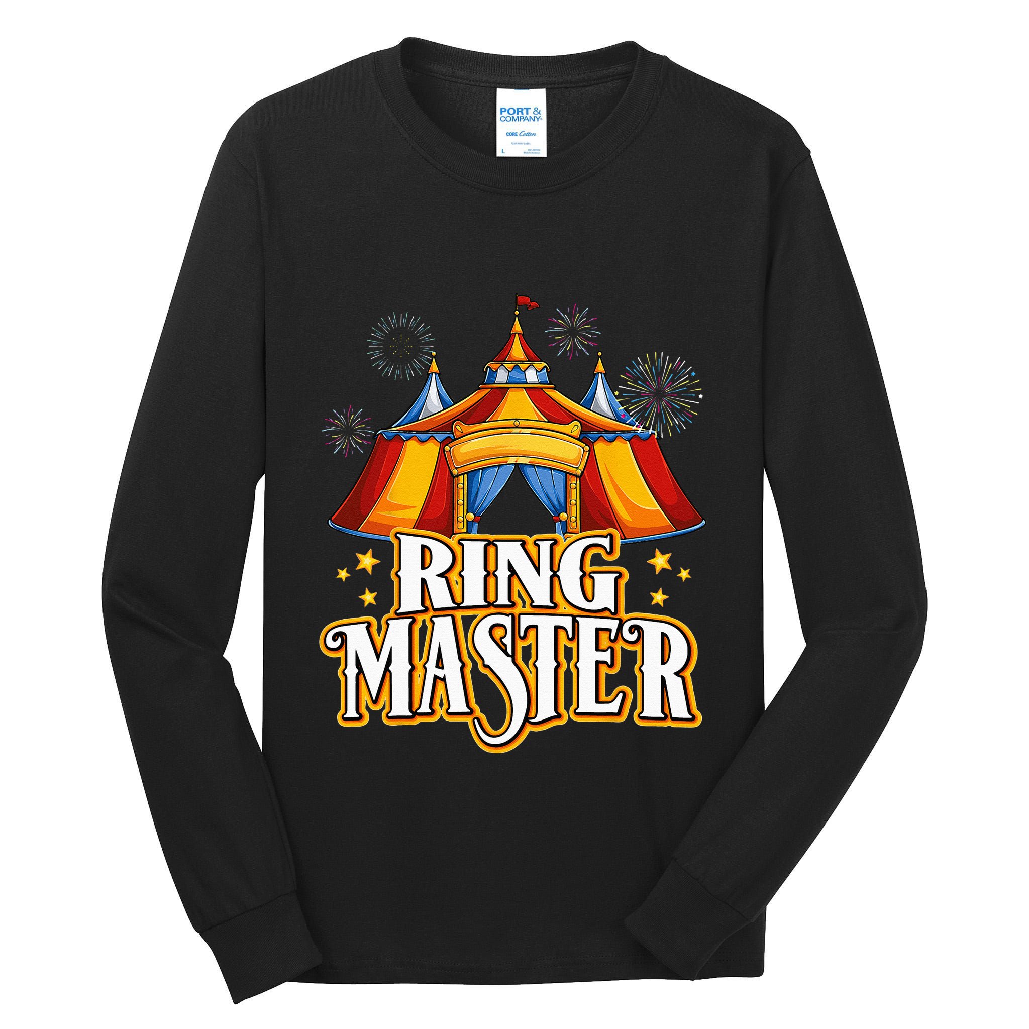 Circus Ringmaster Carnival Crew Party Lovers Tall Long Sleeve T-Shirt