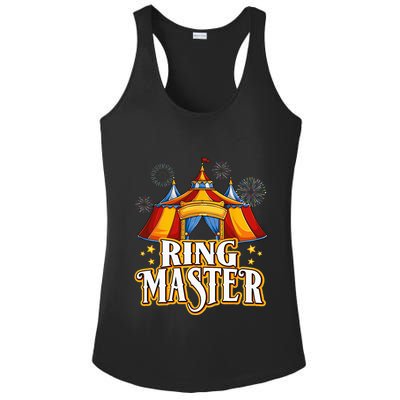 Circus Ringmaster Carnival Crew Party Lovers Ladies PosiCharge Competitor Racerback Tank