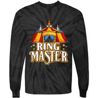 Circus Ringmaster Carnival Crew Party Lovers Tie-Dye Long Sleeve Shirt