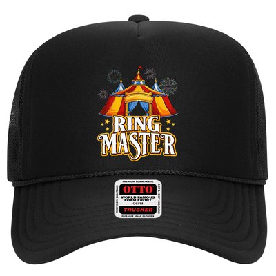 Circus Ringmaster Carnival Crew Party Lovers Trucker Hat