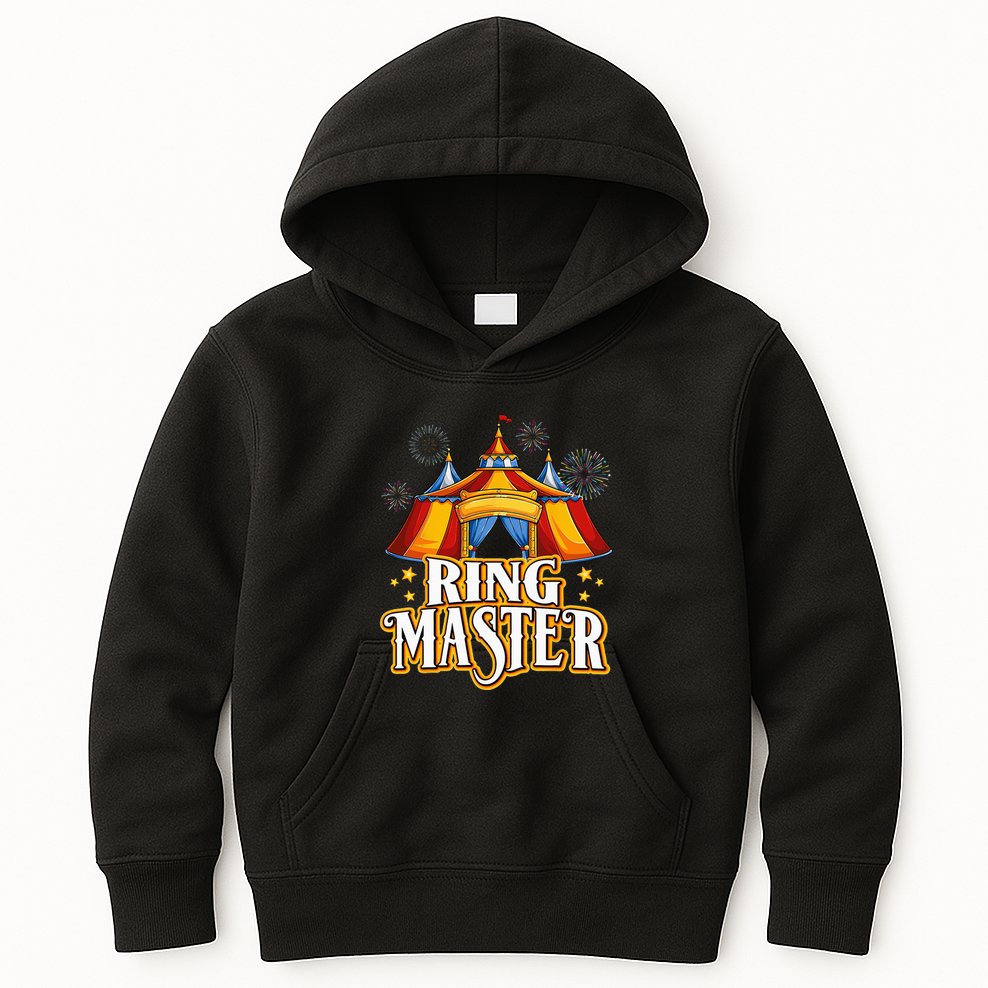 Circus Ringmaster Carnival Crew Party Lovers Kids Hoodie
