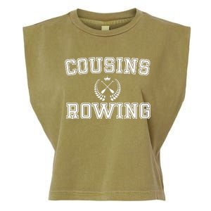 Cousins Rowing Crew Garment-Dyed Women's Muscle Tee