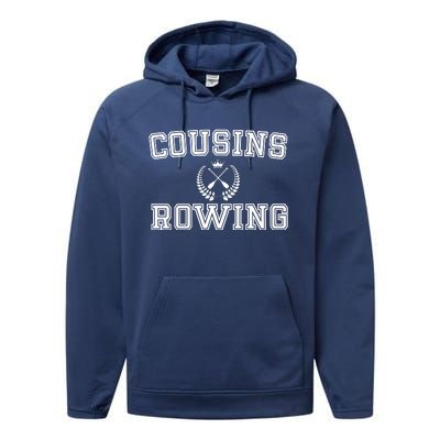 Cousins Rowing Crew Performance Fleece Hoodie