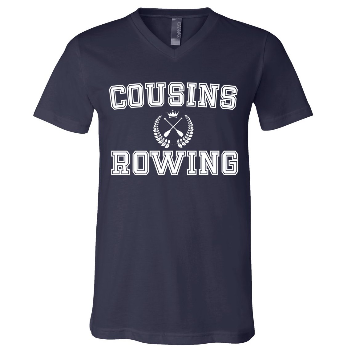 Cousins Rowing Crew V-Neck T-Shirt