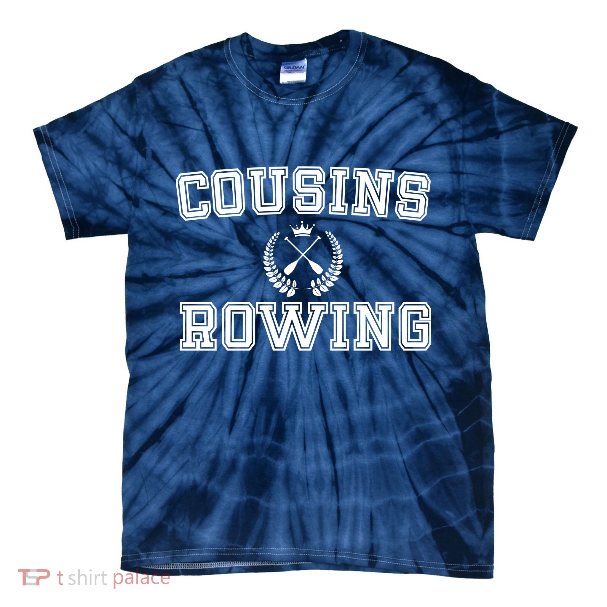 Cousins Rowing Crew Tie-Dye T-Shirt