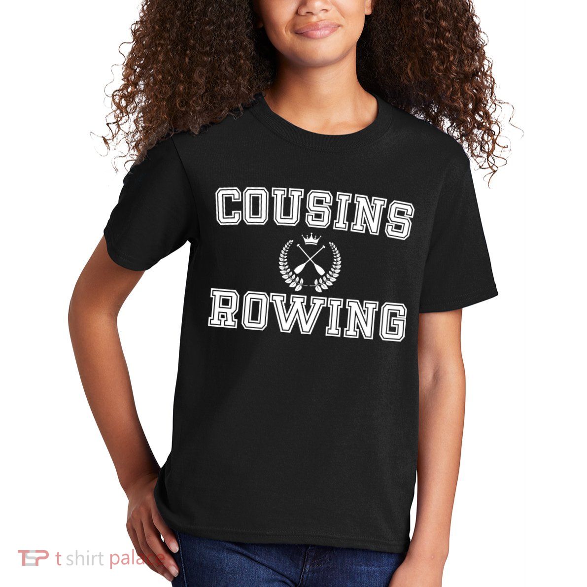 Cousins Rowing Crew Kids T-Shirt
