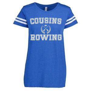 Cousins Rowing Crew Enza Ladies Jersey Football T-Shirt