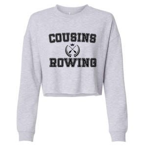 Cousins Rowing Crew Cropped Pullover Crew