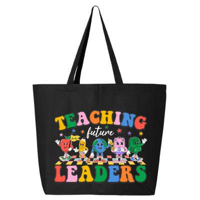 Cute Retro Cartoon Teaching Future Leaders 25L Jumbo Tote