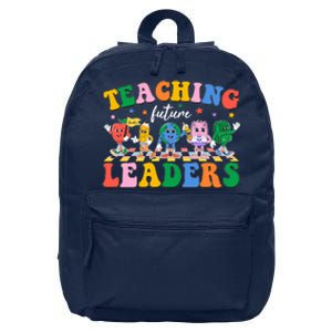 Cute Retro Cartoon Teaching Future Leaders 16 in Basic Backpack