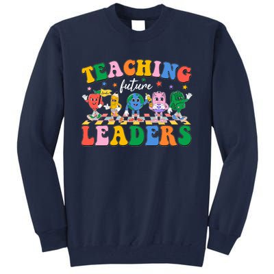 Cute Retro Cartoon Teaching Future Leaders Tall Sweatshirt