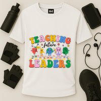 Cute Retro Cartoon Teaching Future Leaders Performance Shirt