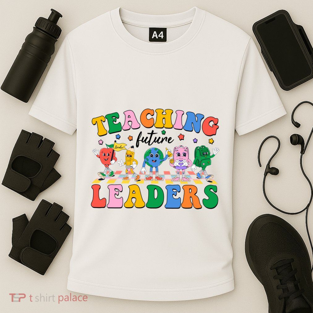 Cute Retro Cartoon Teaching Future Leaders Performance Shirt