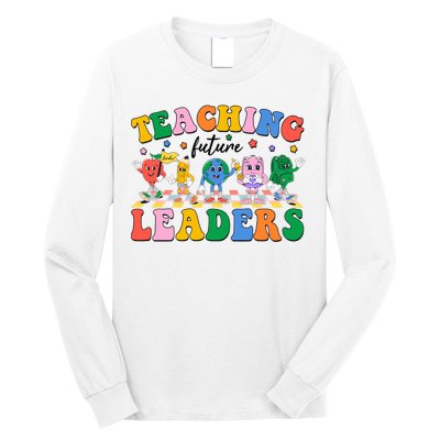 Cute Retro Cartoon Teaching Future Leaders Long Sleeve Shirt