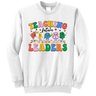 Cute Retro Cartoon Teaching Future Leaders Sweatshirt