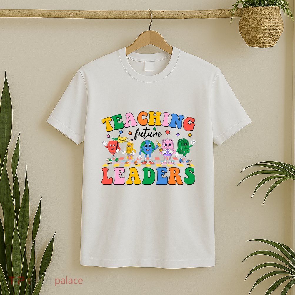 Cute Retro Cartoon Teaching Future Leaders T-Shirt