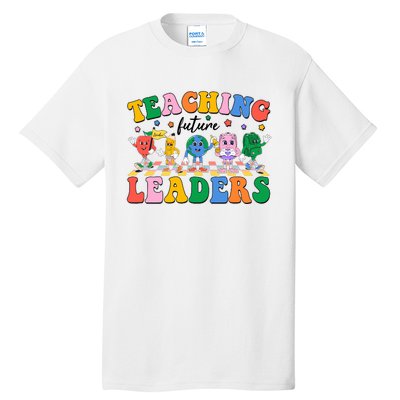 Cute Retro Cartoon Teaching Future Leaders Tall T-Shirt