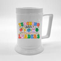 Cute Retro Cartoon Teaching Future Leaders Beer Stein