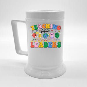 Cute Retro Cartoon Teaching Future Leaders Beer Stein