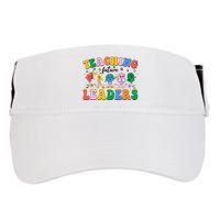 Cute Retro Cartoon Teaching Future Leaders Adult Drive Performance Visor