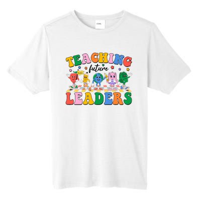 Cute Retro Cartoon Teaching Future Leaders Tall Fusion ChromaSoft Performance T-Shirt