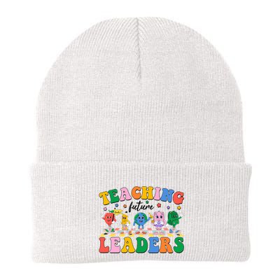 Cute Retro Cartoon Teaching Future Leaders Beanie