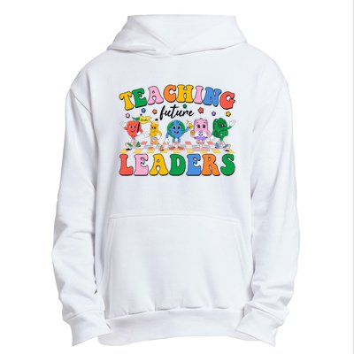 Cute Retro Cartoon Teaching Future Leaders Urban Pullover Hoodie