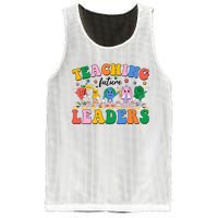 Cute Retro Cartoon Teaching Future Leaders Mesh Reversible Basketball Jersey Tank