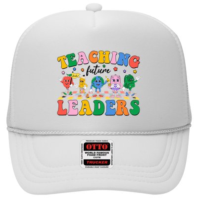 Cute Retro Cartoon Teaching Future Leaders Trucker Hat