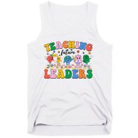 Cute Retro Cartoon Teaching Future Leaders Tank Top