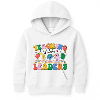 Cute Retro Cartoon Teaching Future Leaders Kids Hoodie
