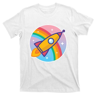 Cartoon Rocket T-Shirt