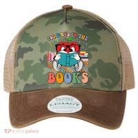 Cute Retro Cartoon Apple 100 Days Of Books Legacy Tie Dye Trucker Hat