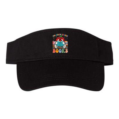 Cute Retro Cartoon Apple 100 Days Of Books Visor