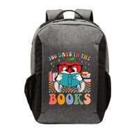 Cute Retro Cartoon Apple 100 Days Of Books Vector Backpack
